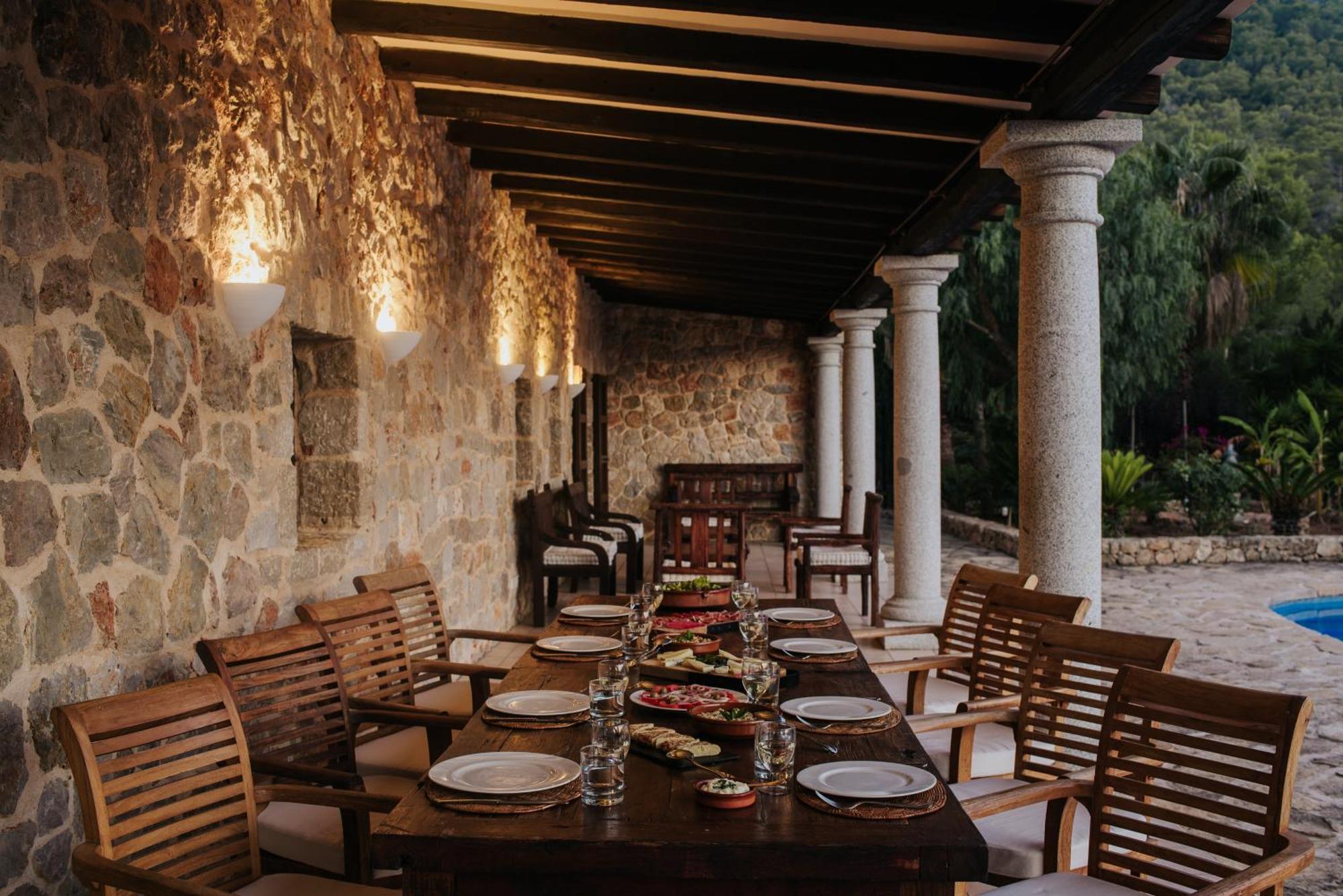 Villa & Guesthouse Paissa D'En Bernat Cala Tarida  Zewnętrze zdjęcie
