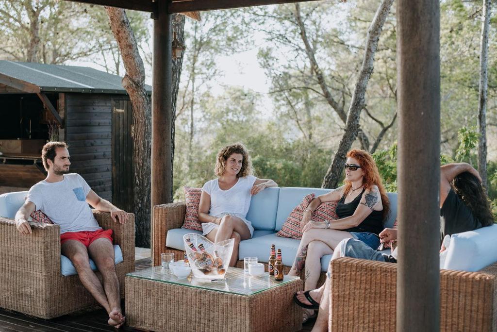 Villa & Guesthouse Paissa D'En Bernat Cala Tarida  Zewnętrze zdjęcie